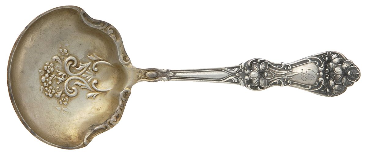 BMS11 (Sterling) Solid Bon Bon Spoon by Baker Manchester-1