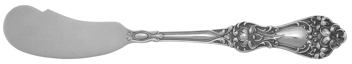 BMS11 (Sterling) Flat Handle Butter Spreader by Baker Manchester-1