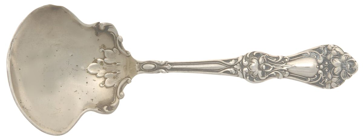 BMS11 (Sterling) Solid Bon Bon Spoon by Baker Manchester-1
