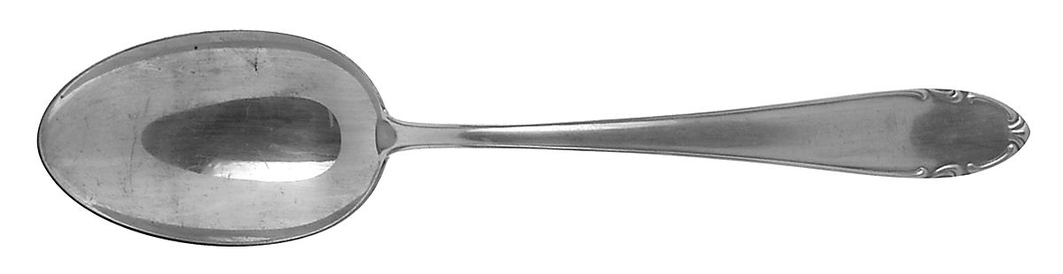 BMF1 (Silverplate) Solid Serving Spoon by BMF-1