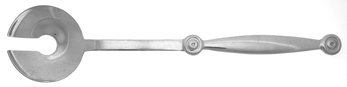 Birka (Stainless) Solid Salad Serving Fork by Boda Nova-1