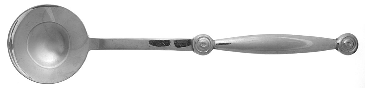 Birka (Stainless) Solid Salad Serving Spoon by Boda Nova-1