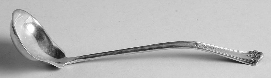 BMS13 (Sterling) Solid Piece Cream Ladle by Baker Manchester-1