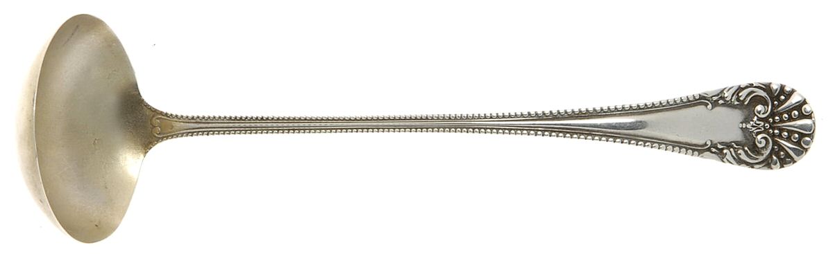 BMS14 (Sterling) Solid Piece Cream Ladle by Baker Manchester-1
