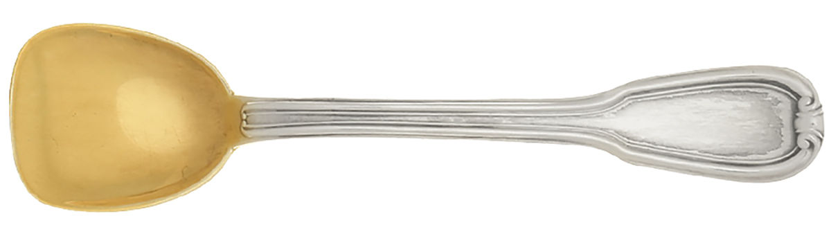 Lucrezia (Sterling) Master Salt Spoon by Buccellati-1