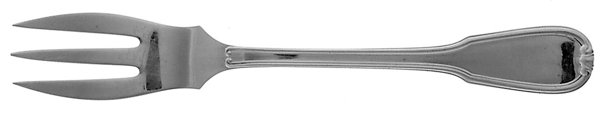 Lucrezia (Sterling) Large Individual Solid Fish/Salad Fork by Buccellati-1