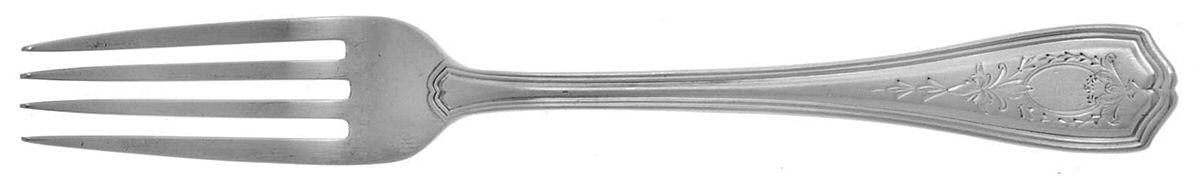 Georgian-Engraved (No Monograms) Youth Fork by Birks Silver-1