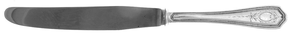 Georgian-Engraved (No Monograms) Modern Hollow Knife by Birks Silver-1