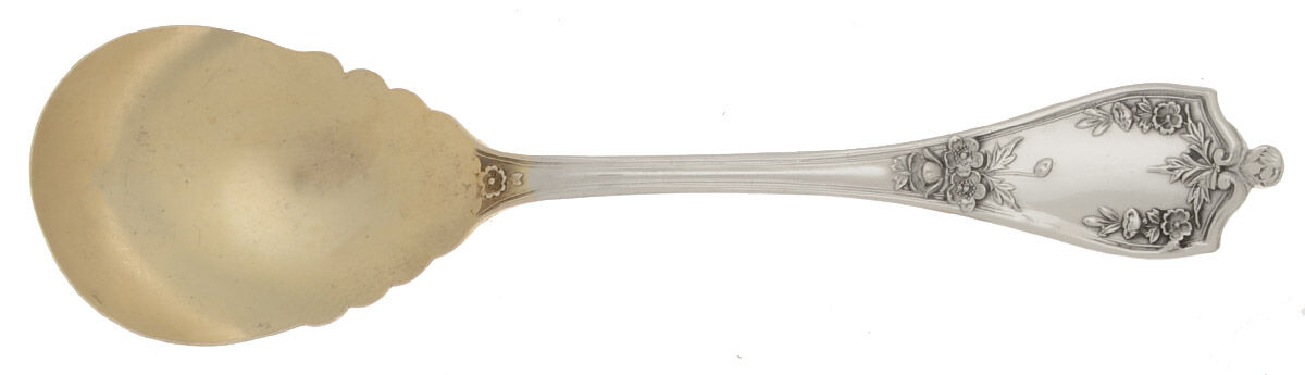 BMS17 (STERLING) Sugar Spoon by Baker Manchester-1