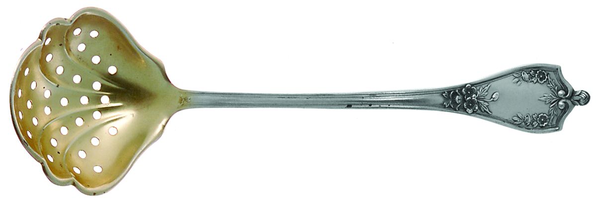 BMS17 (STERLING) Large Sugar Sifter by Baker Manchester-1