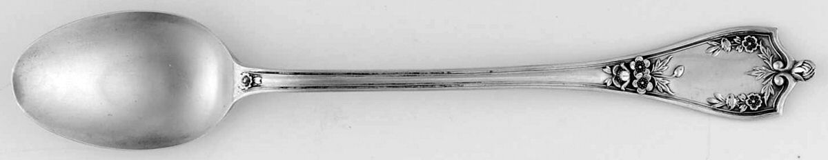 BMS17 (STERLING) Parfait Spoon (Solid Piece) by Baker Manchester-1