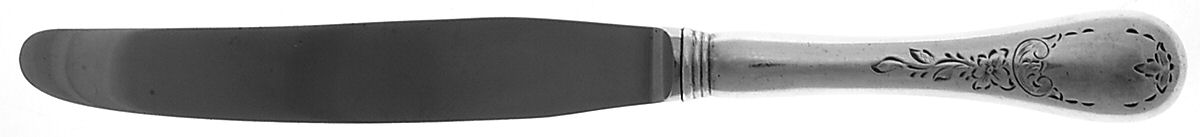 Queen Mary (Silverplate) Modern Hollow Knife by Birks Silver-1