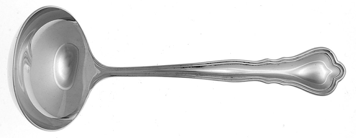 Chippendale (Silverplate) Solid Gravy Ladle by Birks Silver-1