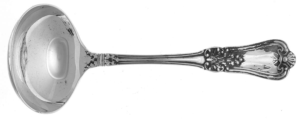 Richmond (Silverplate, 1997) Solid Gravy Ladle by Birks Silver-1