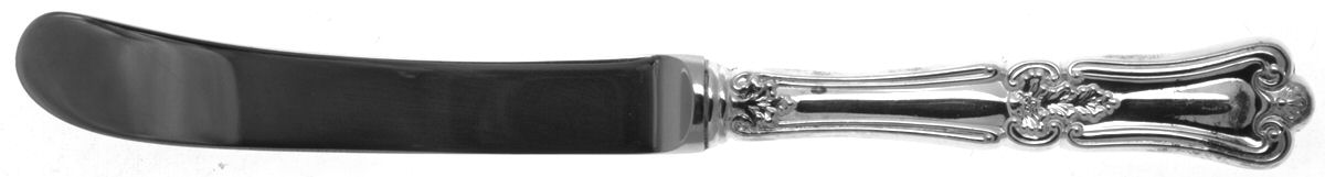 Richmond (Silverplate, 1997) Butter Spreader Hollow Hdl-Paddle/Stainless Blade by Birks Silver-1