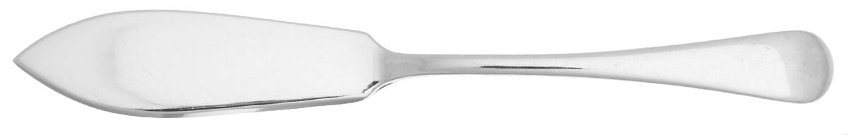 Old English (Silverplate, 1997) Flat Handle Butter Spreader by Birks Silver-1