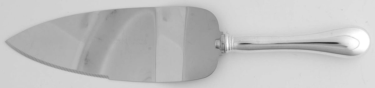 Old English (Silverplate, 1997) Pie & Cake Server with Stainless Blade by Birks Silver-1