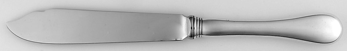 Old English (Silverplate, 1997) Individual Fish Knife with Stainless Blade by Birks Silver-1
