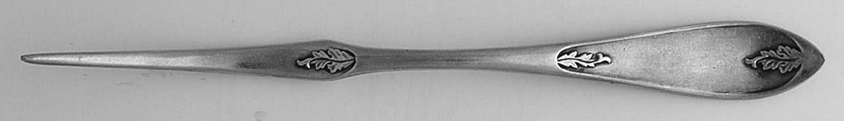 One (Silverplate) Solid Nut Pick by Brown & Bros-1