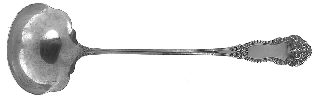 Benedict Five (Silverplate) Solid Soup Ladle by Benedict-1