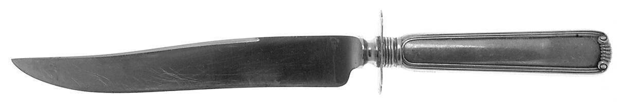Marie Louise (Sterling, 1939, No Monograms) Small Steak Carving Knife with Stainless Blade by R. Blackinton & Co-1