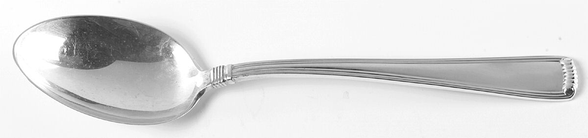 Marie Louise (Sterling, 1939, No Monograms) Dessert/Oval Soup Spoon by R. Blackinton & Co-1