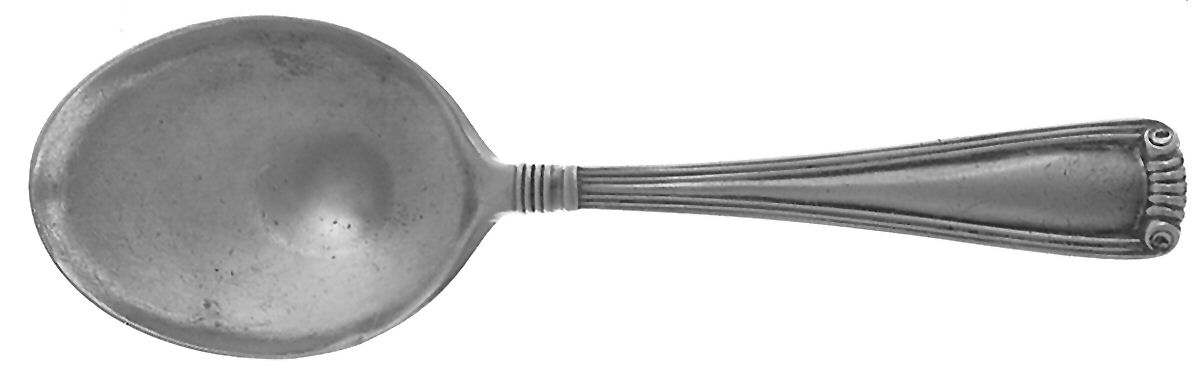 Marie Louise (Sterling, 1939, No Monograms) Straight Handle Baby Spoon by R. Blackinton & Co-1
