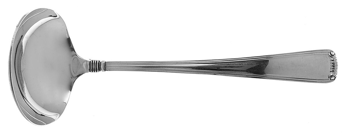 Marie Louise (Sterling, 1939, No Monograms) Solid Gravy Ladle by R. Blackinton & Co-1