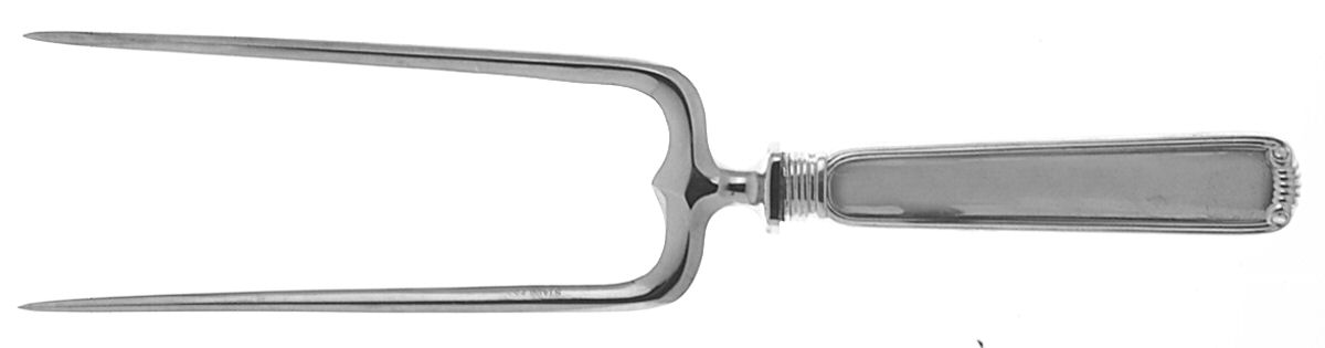 Marie Louise (Sterling, 1939, No Monograms) Large Joint/Roast Holder Fork by R. Blackinton & Co-1