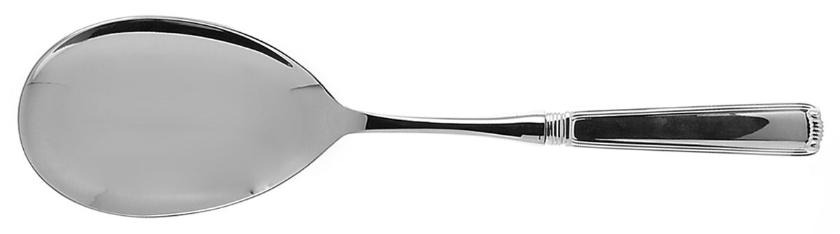 Marie Louise (Sterling, 1939, No Monograms) Salad Servng Spoon with Stainless Bowl by R. Blackinton & Co-1