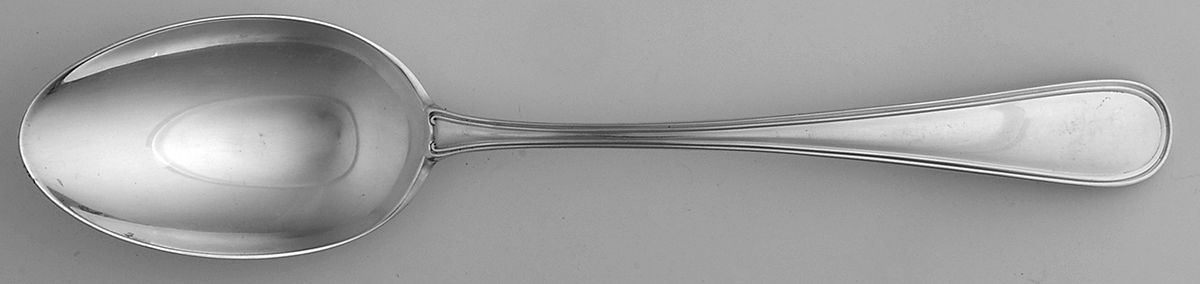 Colonial Thread (Sterling) Tablespoon (Serving Spoon) by R. Blackinton & Co-1
