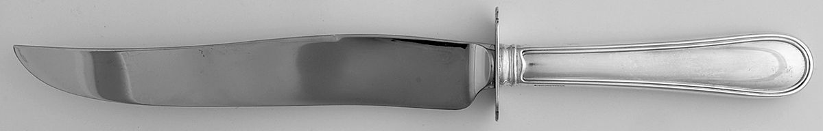 Colonial Thread (Sterling) Small Carving Knife W/Sterling Guard by R. Blackinton & Co-1