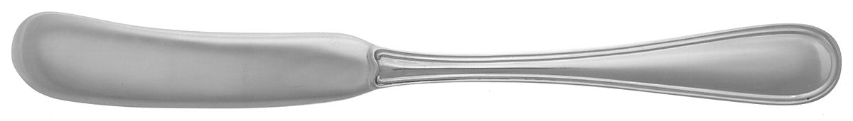 Colonial Thread (Sterling) Flat Handle Butter Spreader by R. Blackinton & Co-1