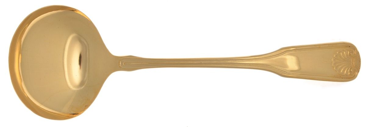 BAG9G Solid Gravy Ladle by Barclay Geneve-1