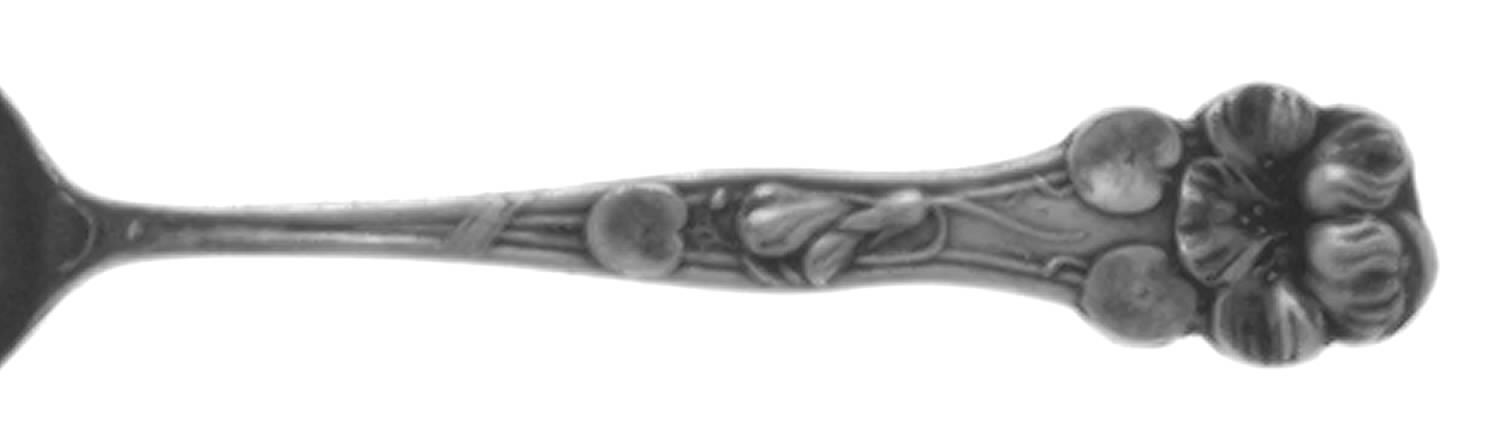 BMS22 (Sterling) Five O'Clock Teaspoon by Baker Manchester-1