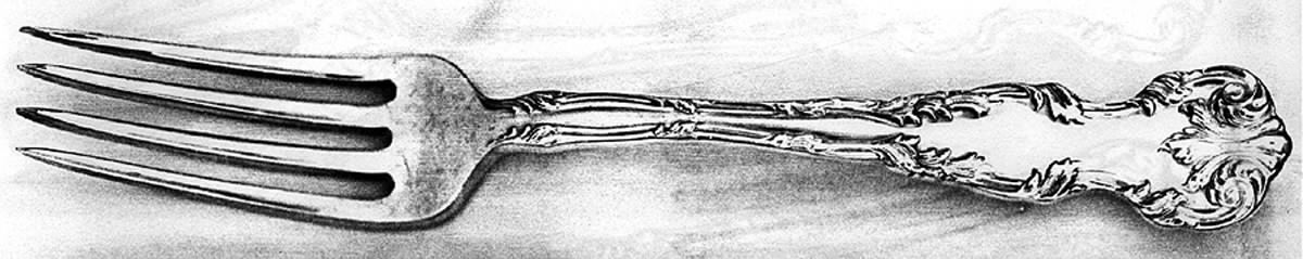 BIR7 (Silverplate) Fork by Birks Silver-1