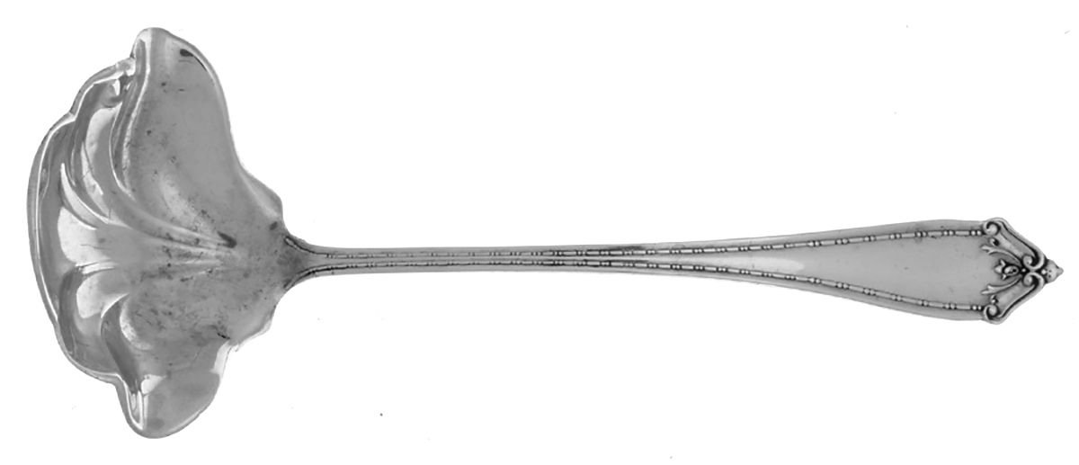 BMS24 (Sterling) Solid Piece Cream Ladle by Baker Manchester-1