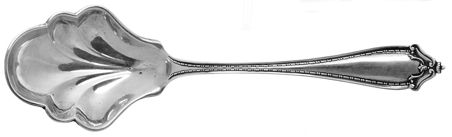 BMS24 (Sterling) Sugar Shell Spoon by Baker Manchester-1