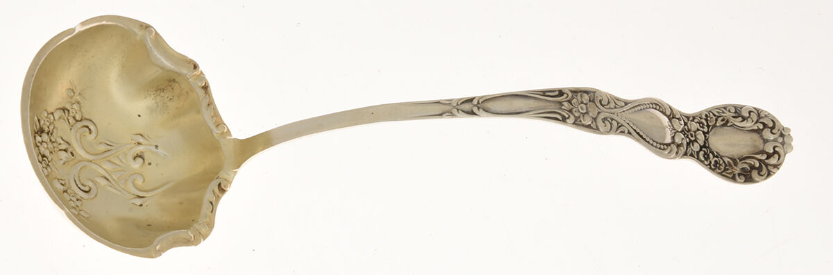 BMS25 (Sterling) Solid Piece Cream Ladle by Baker Manchester-1