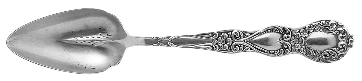 BMS25 (Sterling) Orange Spoon Bright Cut by Baker Manchester-1
