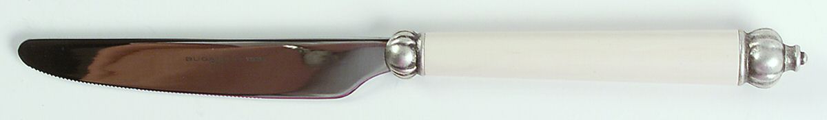 Medieval-Marbleized Ivory (Stainless) New French Hollow Knife by Bugatti-1