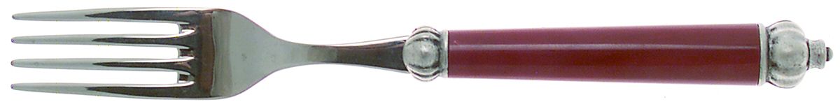 Medieval-Marbleized Bordeaux (Stainless) Fork by Bugatti-1