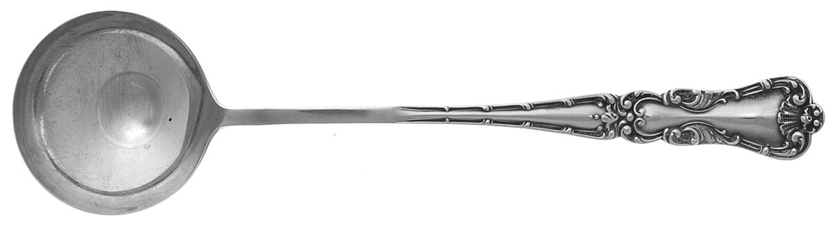 BMS26 (STERLING) Round Bowl Soup Spoon (Cream Soup) by Baker Manchester-1