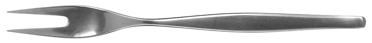 BMN7 (Silverplate) Small 2-Tine Cold Meat Serving Fork by Bruckmann & Sohne-1