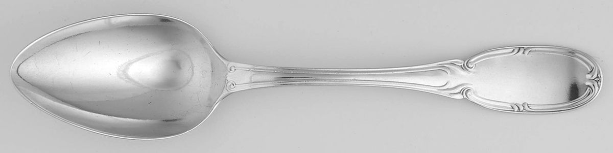 Coin Silver Flatware Tablespoon (Serving Spoon) by Ball Black & Co-1