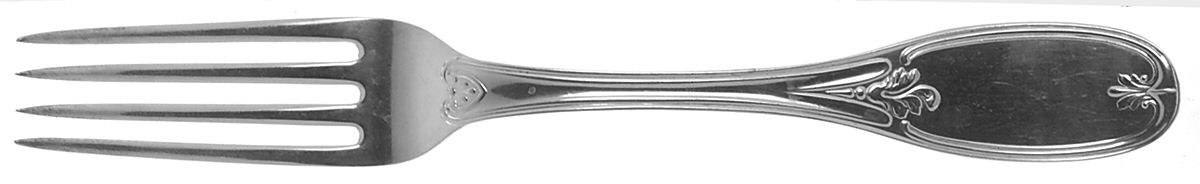 Coin Silver Flatware Fork by Ball Black & Co-1