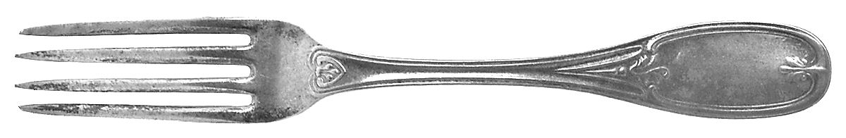 Coin Silver Flatware Fork by Ball Black & Co-1
