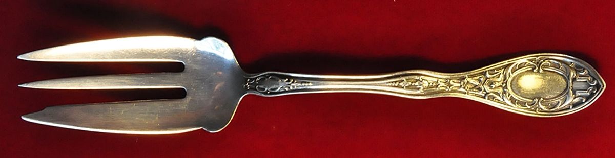 BAO2 (STERLING) Old Style Pickle Fork by Baird-North -1