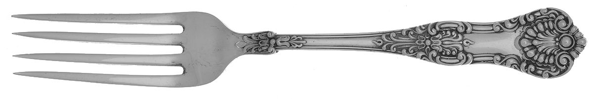 Queens (Sterling) Fork by Birks Silver-1