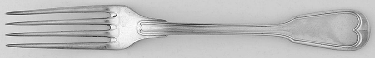 Augsburger Faden (Silverplate) Fork by Berndorf-1